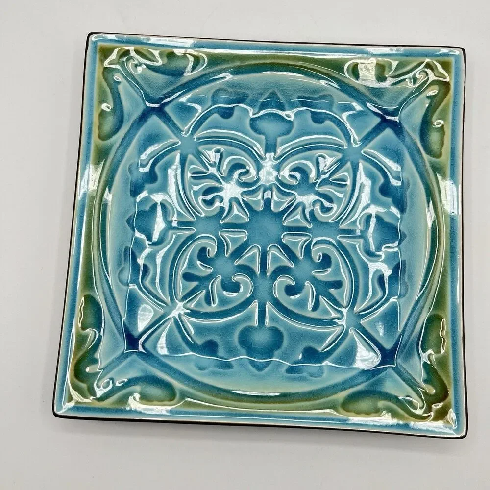 Roscher Lorelei colorful stylish square 8 1/4